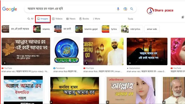 গজল লেখা ছবি