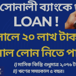 Sonali Bank Loan 2024 সোনালী ব্যাংক পারসোনাল লোন